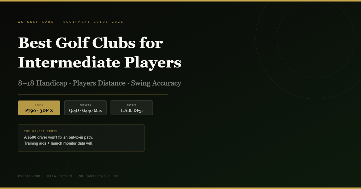 Best golf clubs for intermediate players 2026