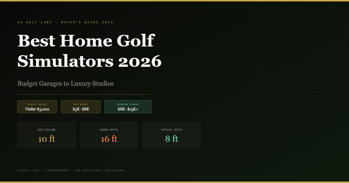 Best home golf simulators 2026